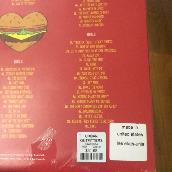 Brand New - Bob’s Burgers - The Bob’s Burgers Music Album Vol. 2 3XLP - Picture 3 of 5